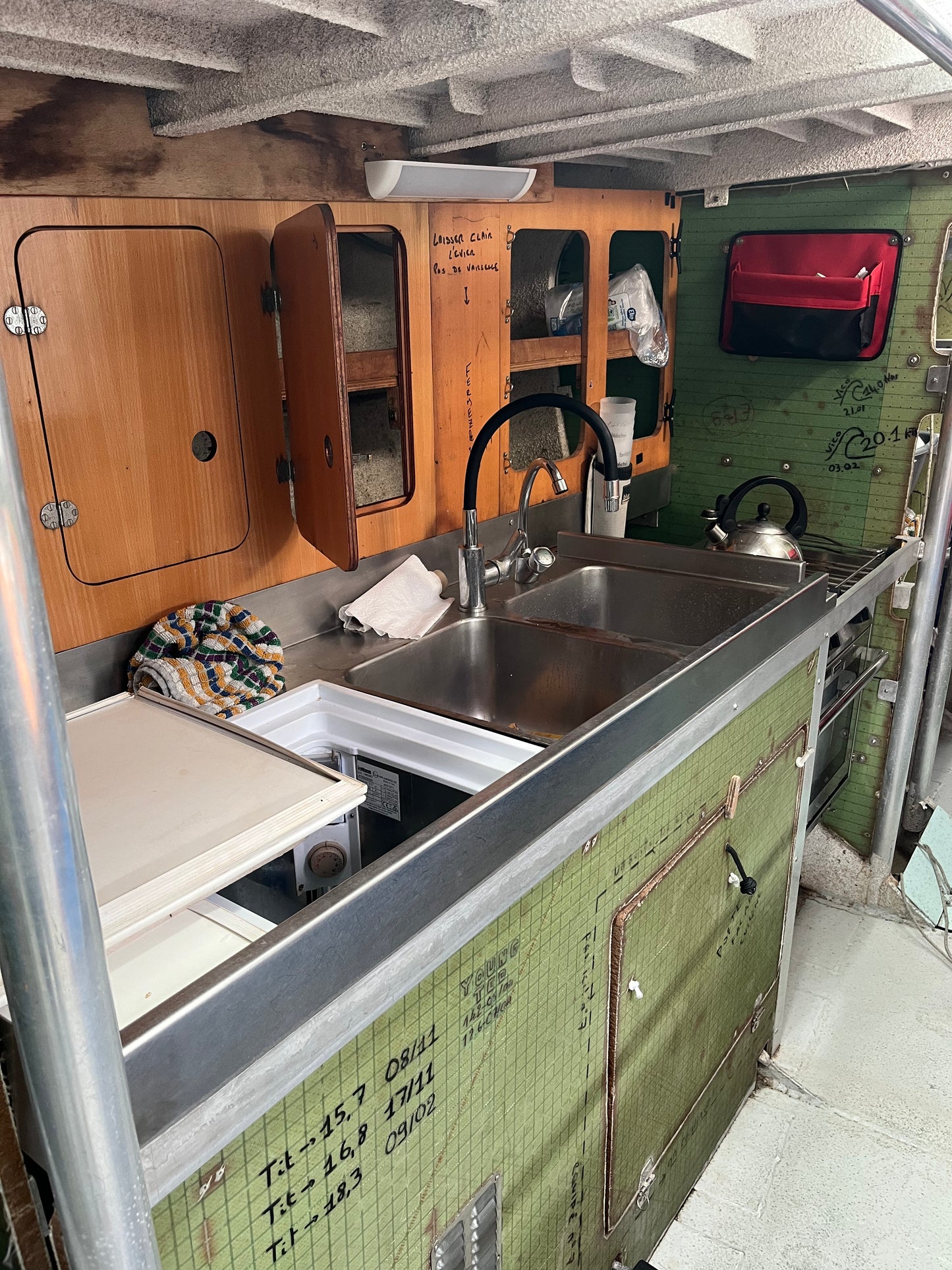 Voilier acier 17,6m Witbread